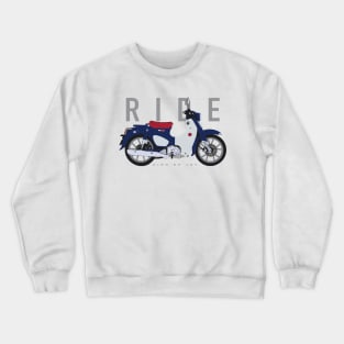 Ride super cub blue Crewneck Sweatshirt